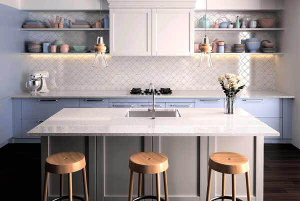 Silestone Stellar Blanco - Bild 3